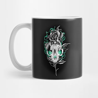 dog skull Mug